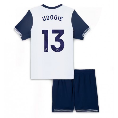 Dětský fotbalový dres Tottenham Hotspur Destiny Udogie #13 2024-25 Domácí Krátký Rukáv (+ trenýrky)